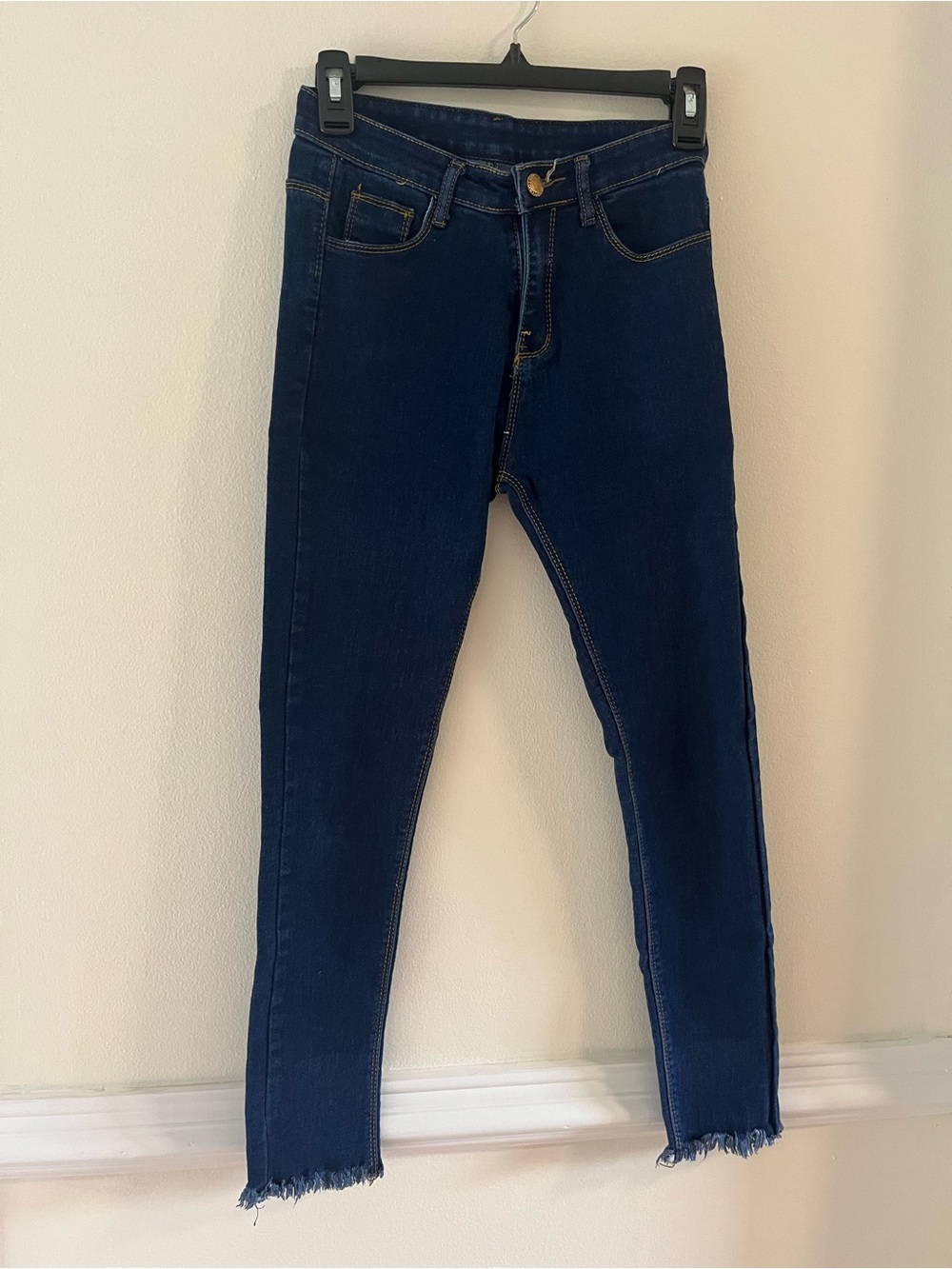 Dark Blue Women's Skinny Jeans
